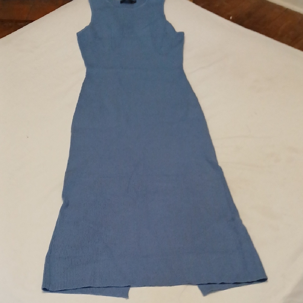 Periwinkle Blue Knit Dress By HAEOF XL